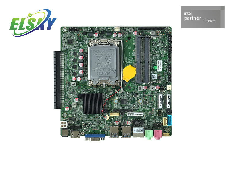 Proveedor de placa base industrial Mini ITX QM6300 H610 para atenci&oacute;n m&eacute;dica