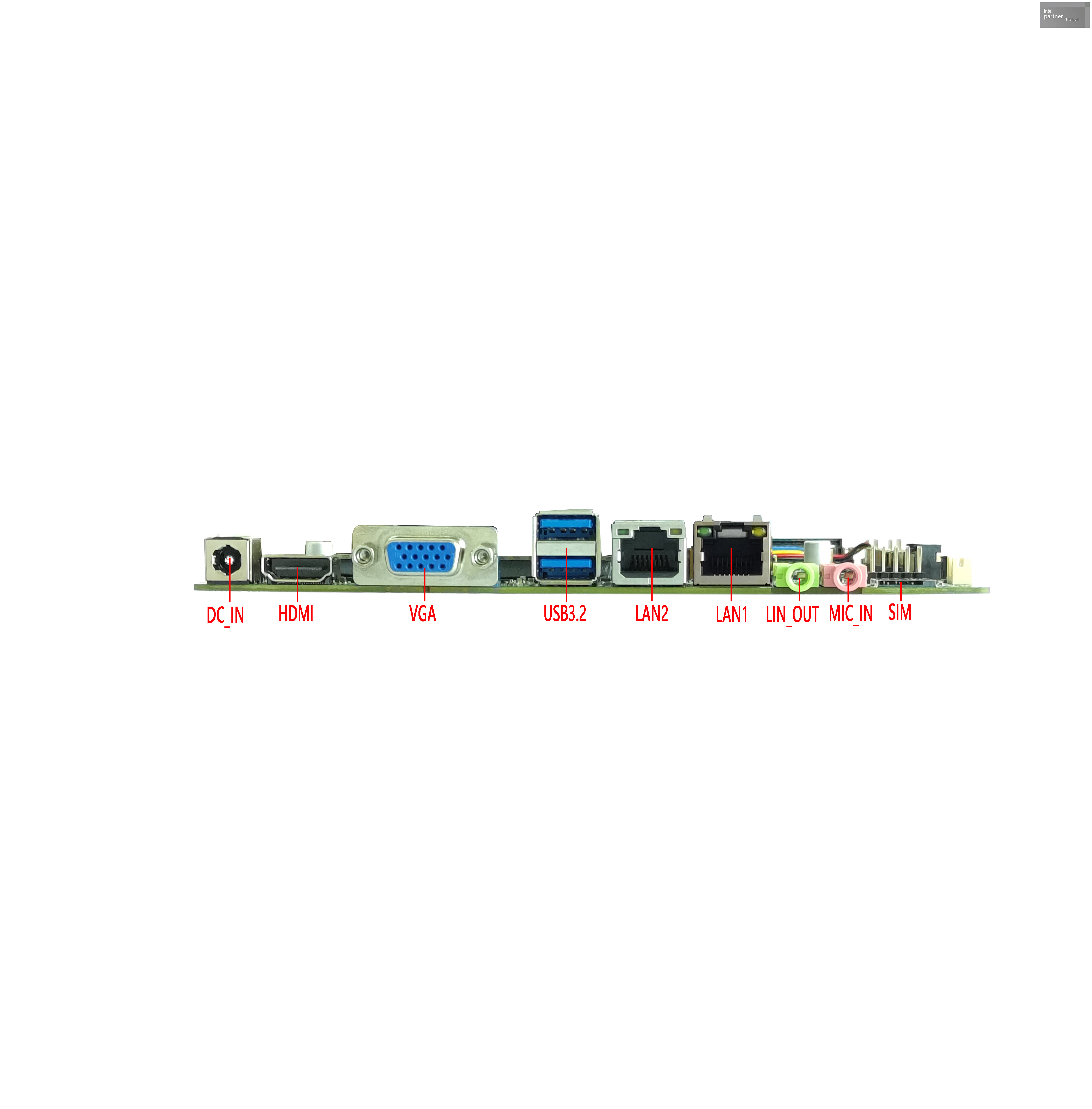 DC12V 산업용 마더보드 U5-125U, 16GB RAM, 512GB SSD, WIFI, 도로 디스플레이용 Windows 10/11