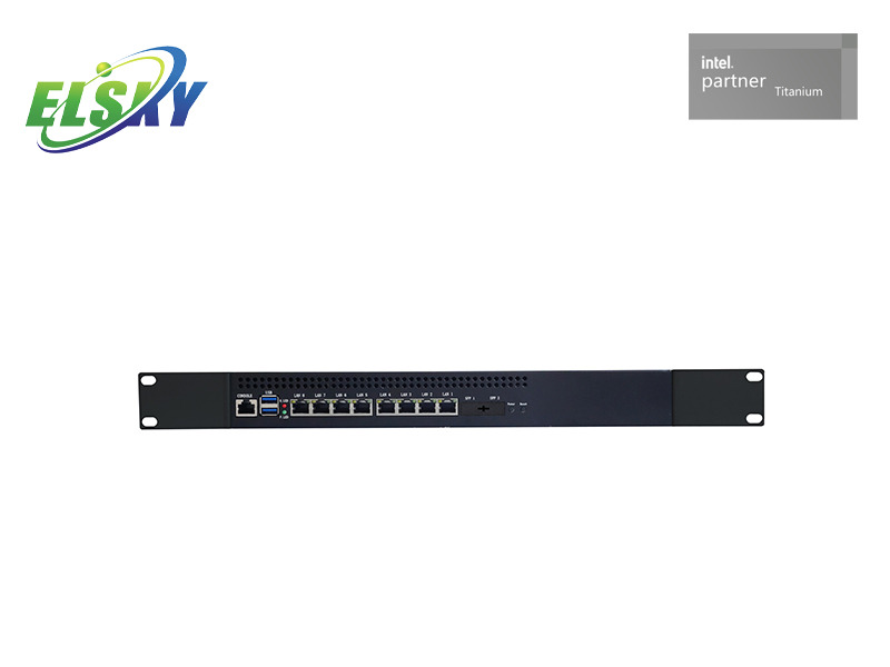 Mini-PC f&uuml;r Netzwerksicherheit mit Intel 6./7. Generation und 8*LAN-Ports