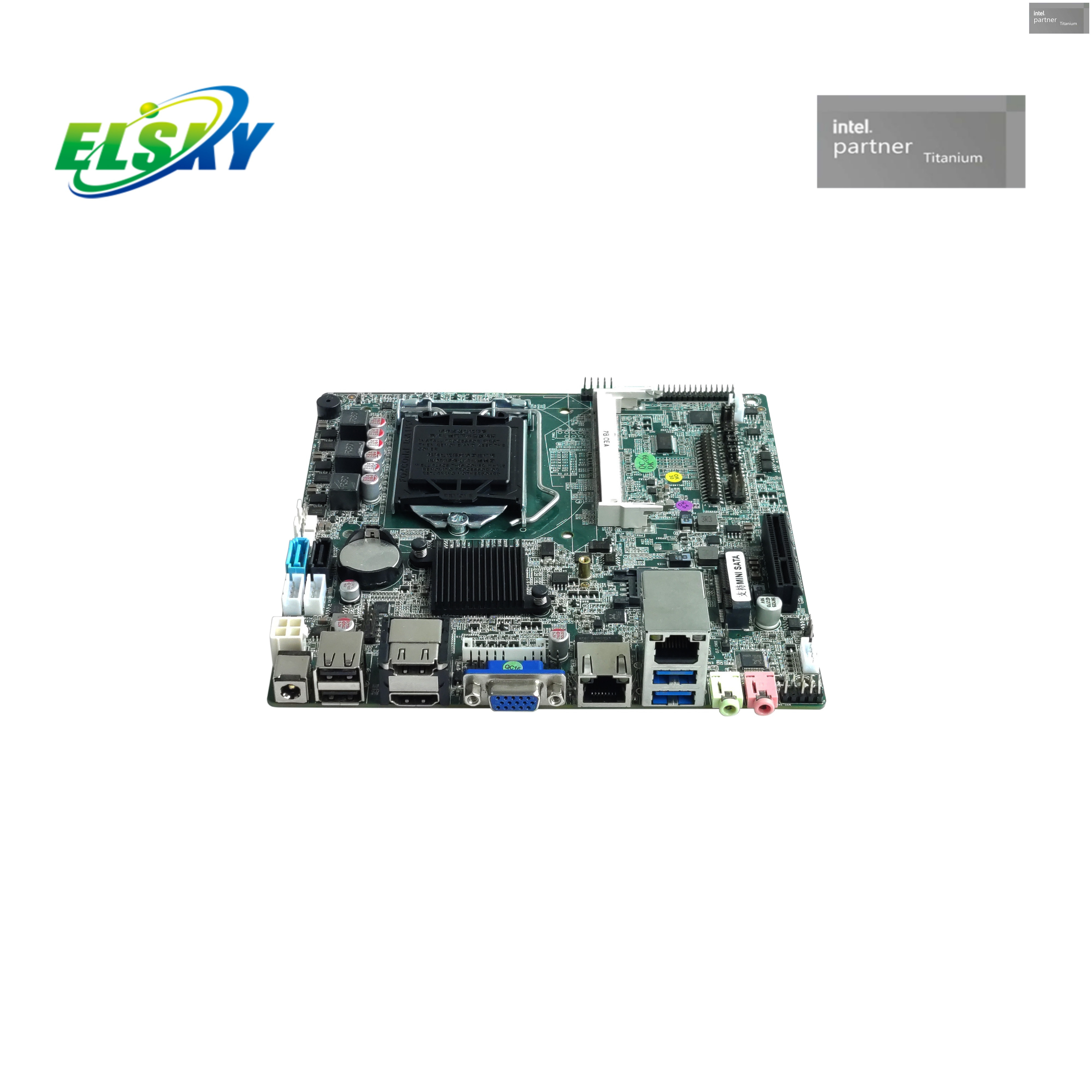 중국 Haswell 1150 CPU용 QM8000 산업용 MB - 공장/도매 맞춤형 - POS 및 디지털 간판
