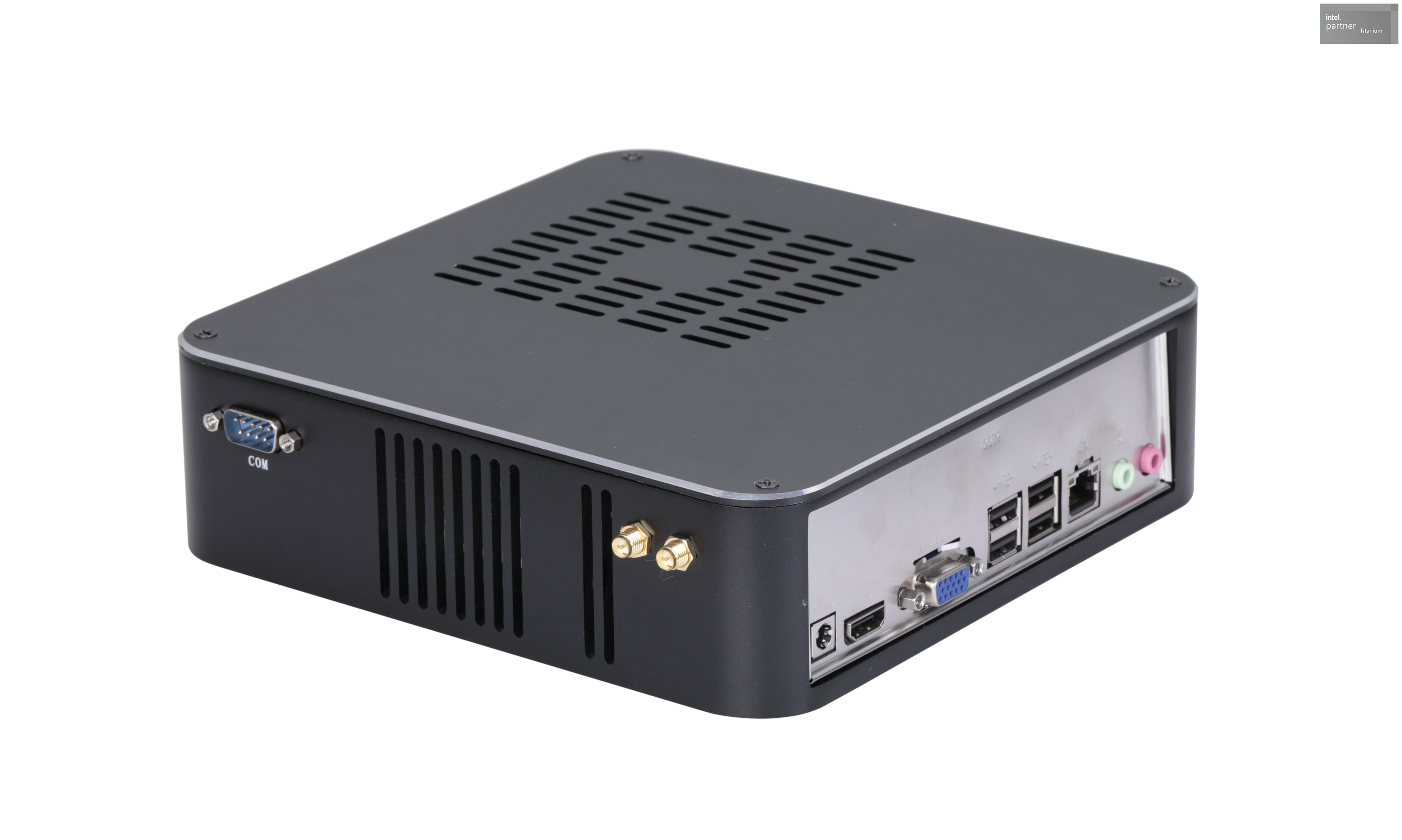 DC19V Hochleistungs-Industrie-PC U9-185H, DDR5 96 GB RAM, M.2 NVME 2 TB, WIFI, Windows 10/11 USB, RJ45, COM RS232, f&uuml;r k&uuml;nstlichen Z&auml;hler