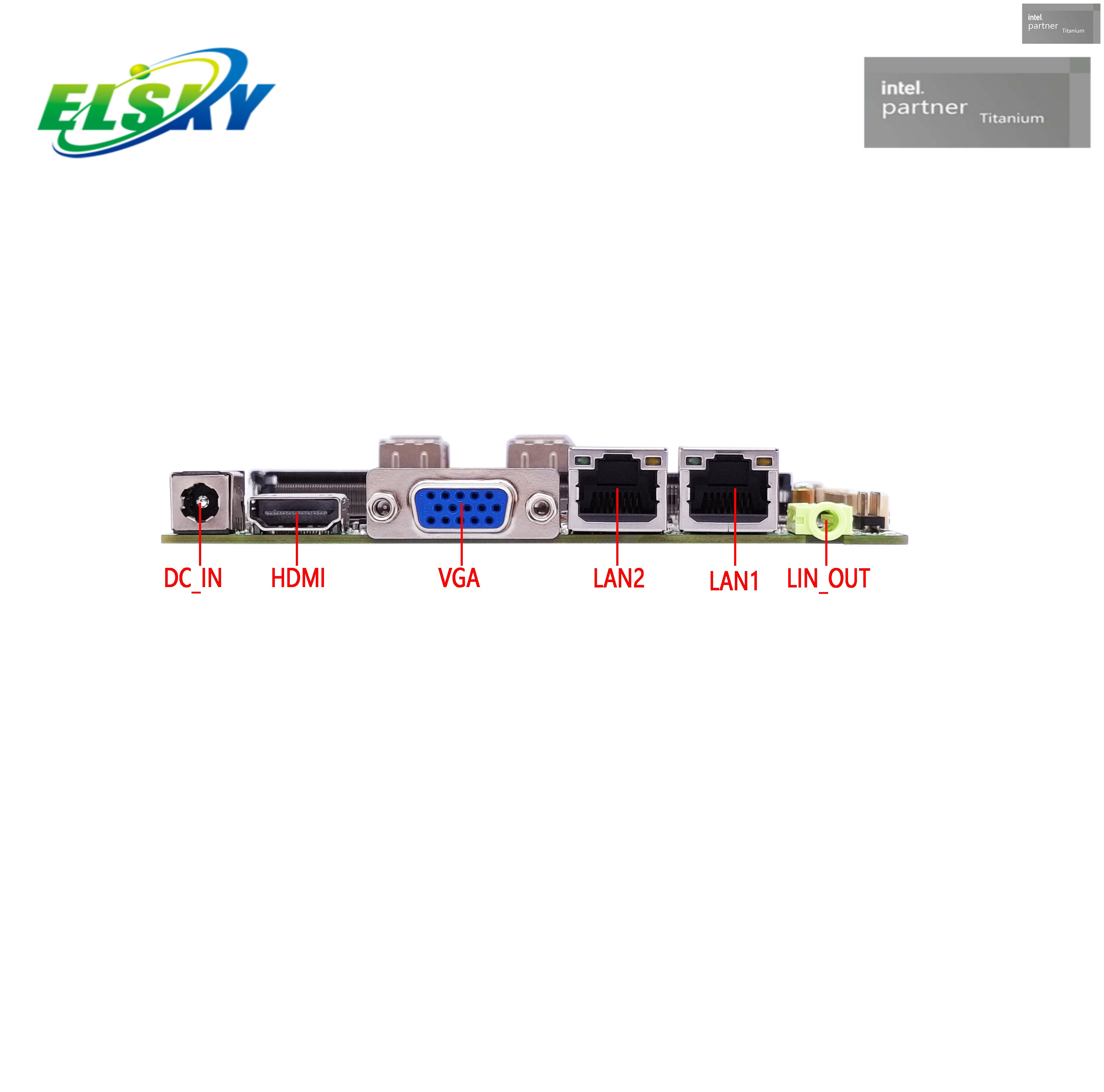 ELSKY Intel i7 Motherboard f&uuml;r Edge AI & IoT China