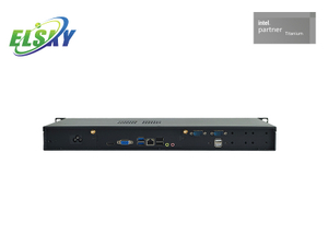  Servidor 1U de computadora industrial resistente con ventilador silencioso para servidores perimetrales