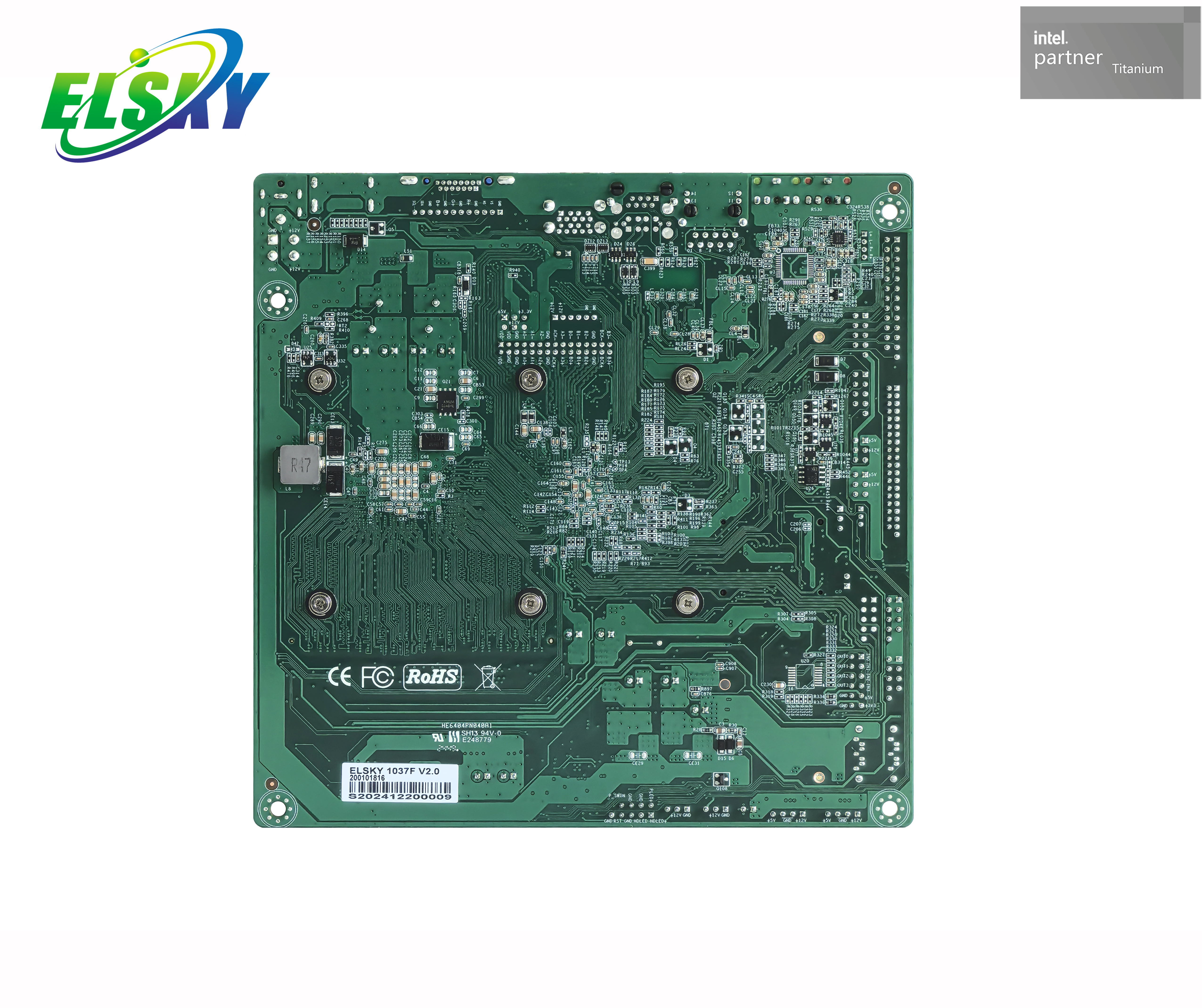 Placa base de menor consumo de energ&iacute;a 1037F compatible con win7 XP