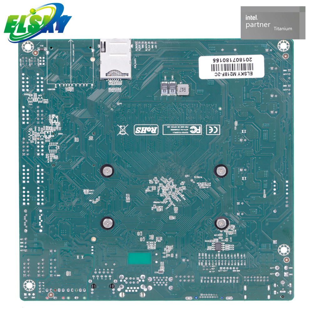 Placa base vers&aacute;til sin ventilador para PC multimedia, ciudad inteligente, comercio minorista y transporte