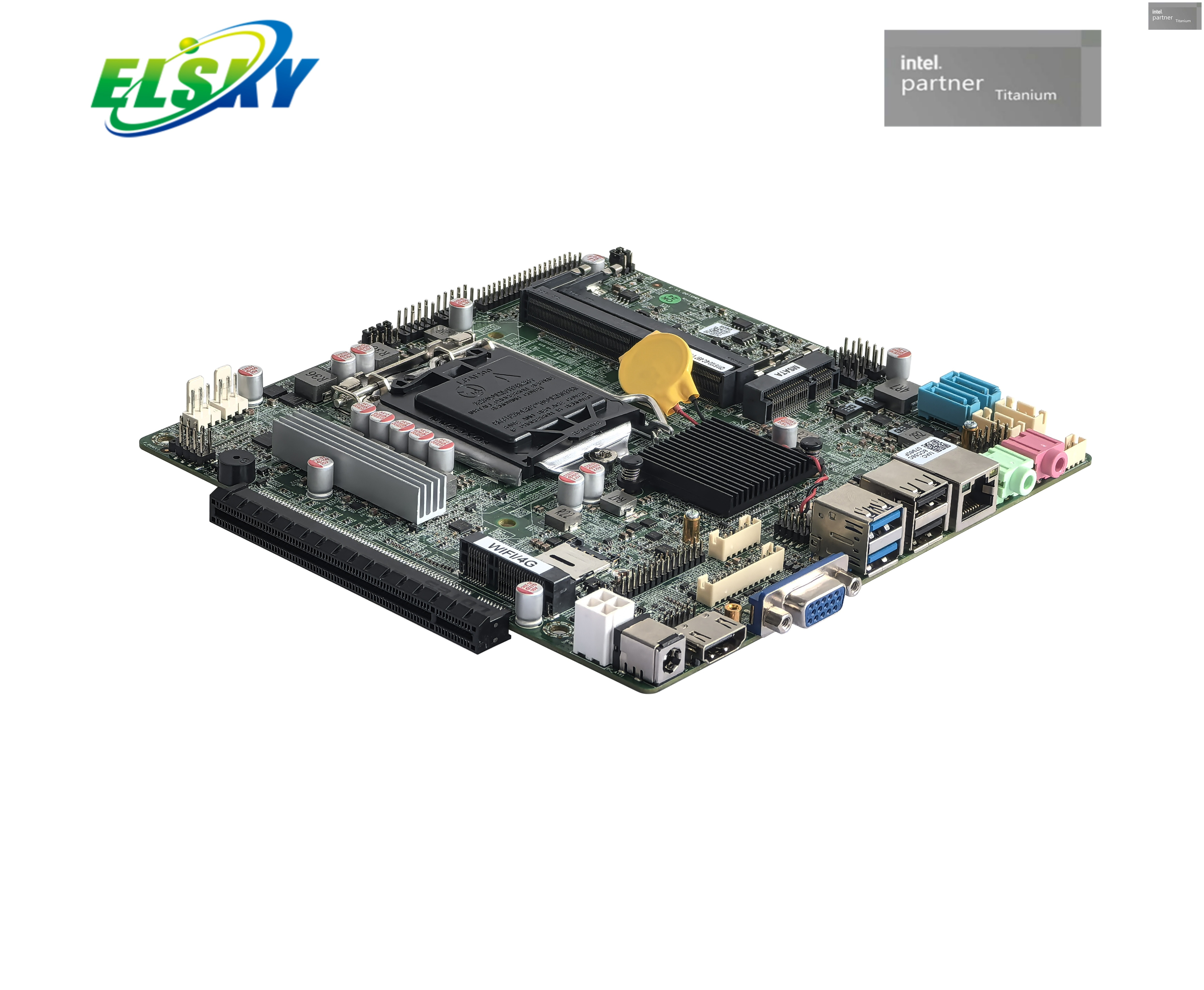 Fabricante de placa base Custom China QM5100 Ind/Soporte para PC de escritorio