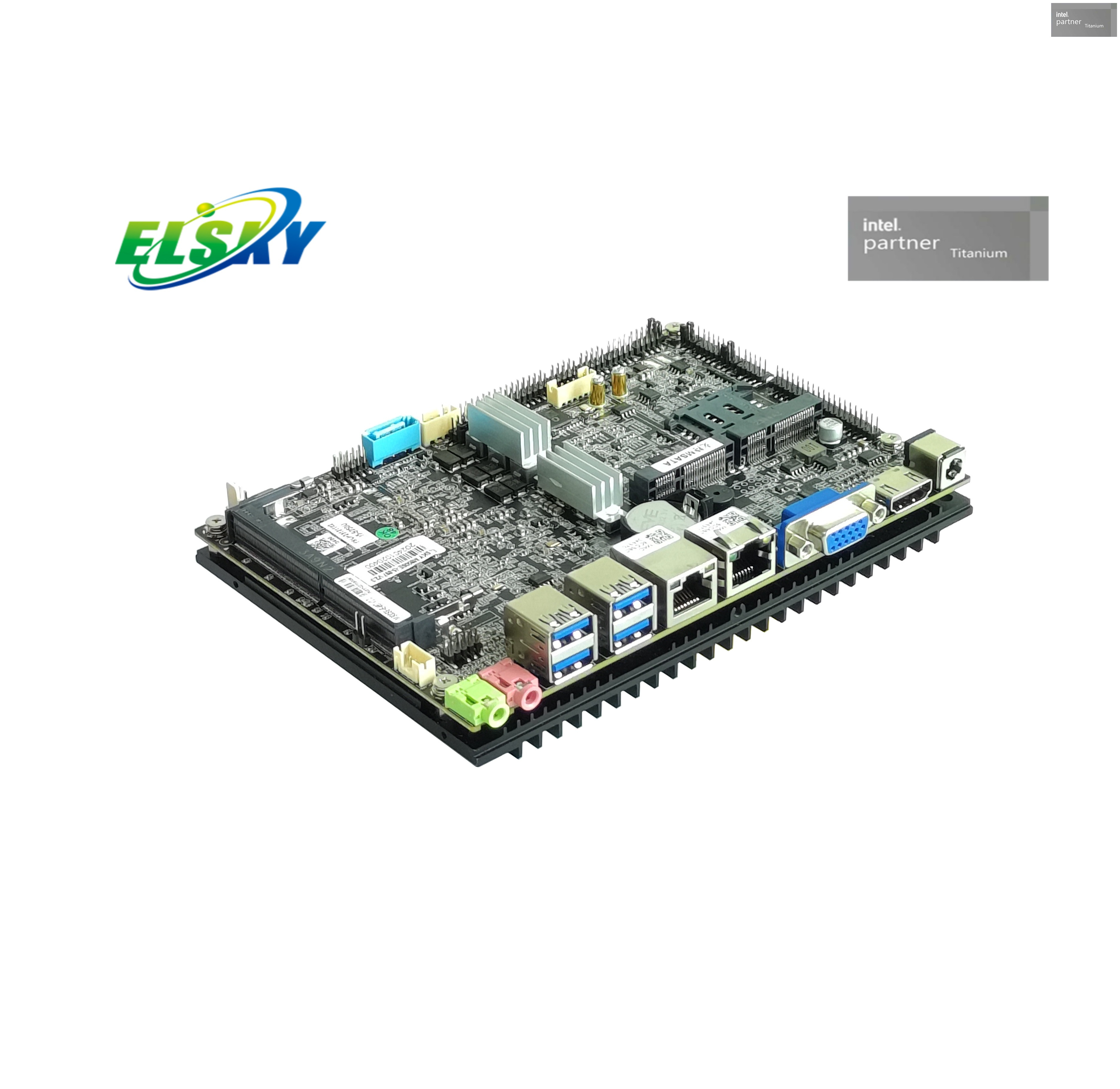 Placa-m&atilde;e industrial Intel Kabylake-R com dissipador de calor