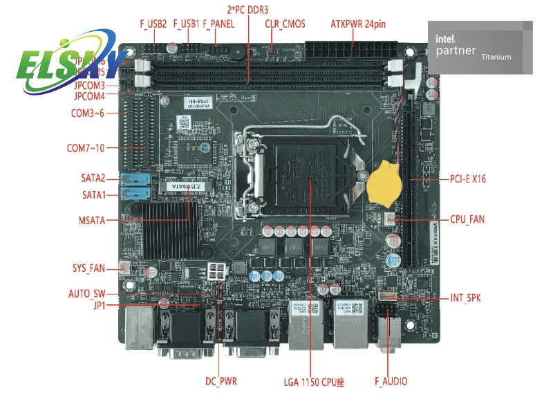 도매 H81 임베디드 ITX 마더보드 공급업체
