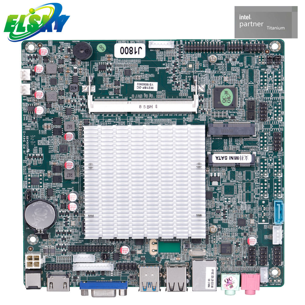 Carte m&egrave;re polyvalente sans ventilateur pour PC multim&eacute;dia, ville intelligente, vente au d&eacute;tail et transport