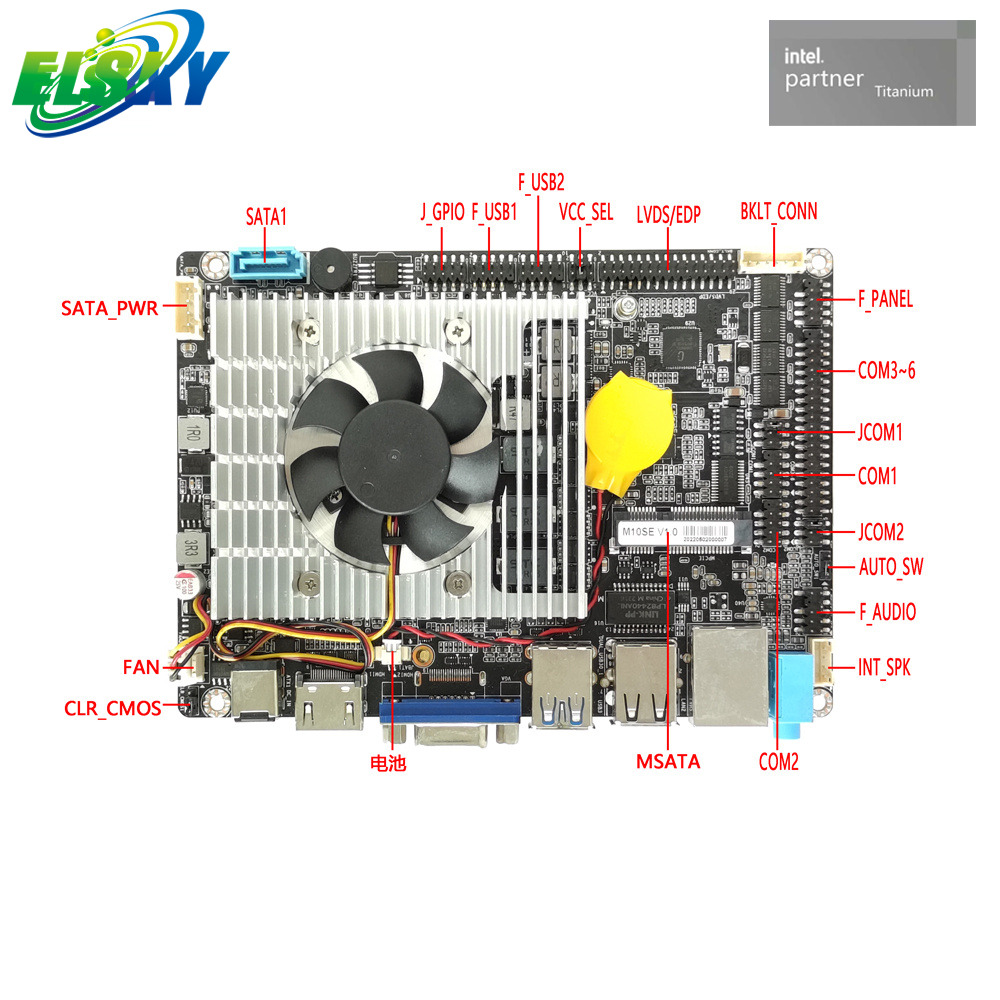 Leistungsstarkes 3,5-Zoll-Motherboard f&uuml;r intelligente St&auml;dte, kommerzielle Displays und Selbstbedienungskassen