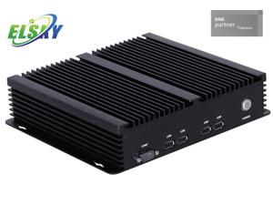 PC industrial sem ventilador J1900 para automa&ccedil;&atilde;o 