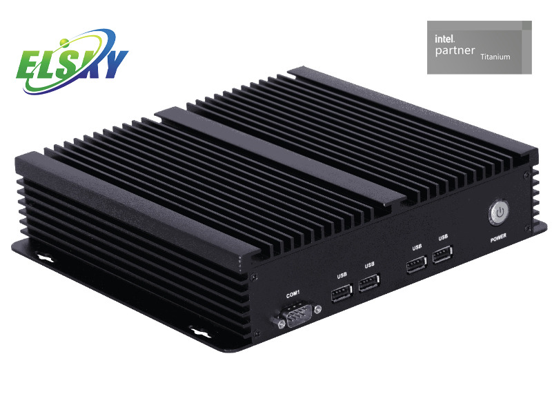 PC industriel sans ventilateur J1900 pour l'automatisation 