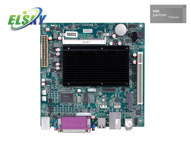 D25G2 D25G6 Intel Atom Mini-ITX Motherboard f&uuml;r l&uuml;fterlosen Industrie-PC