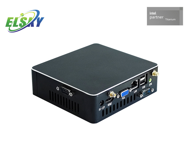 Mini PC sin ventilador Intel de octava/d&eacute;cima generaci&oacute;n al por mayor para automatizaci&oacute;n industrial
