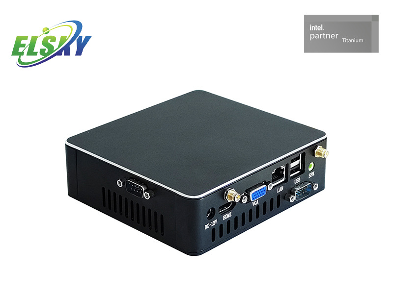 산업 자동화를 위한 Intel 8/10세대 팬리스 미니 PC 도매