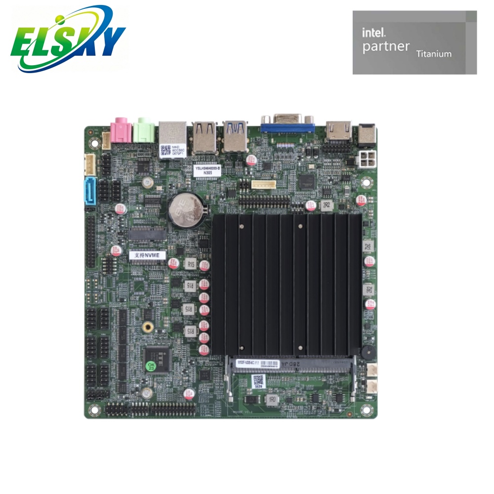 Intel Alder Lale-N Series N100 N97 N95 UHD Graphics VGA HDMI Carte m&egrave;re Mini Itx sans ventilateur mince du fabricant chinois