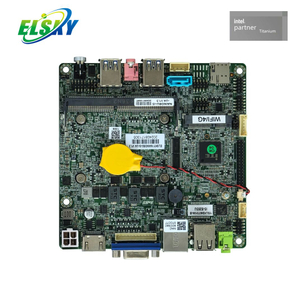 Placa NANO-ITX de 8&ordf; gera&ccedil;&atilde;o opcional Dual LAN 4K HDMI VGA M.2 Mini-PCIe para computa&ccedil;&atilde;o de borda