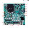 Placa-m&atilde;e com fibra LAN 8 * RJ45-LAN com CPU Intel 6&ordf;/7&ordf; gera&ccedil;&atilde;o I3-6100U/7100U I5-6200U/7200U I7-6500U/7500U