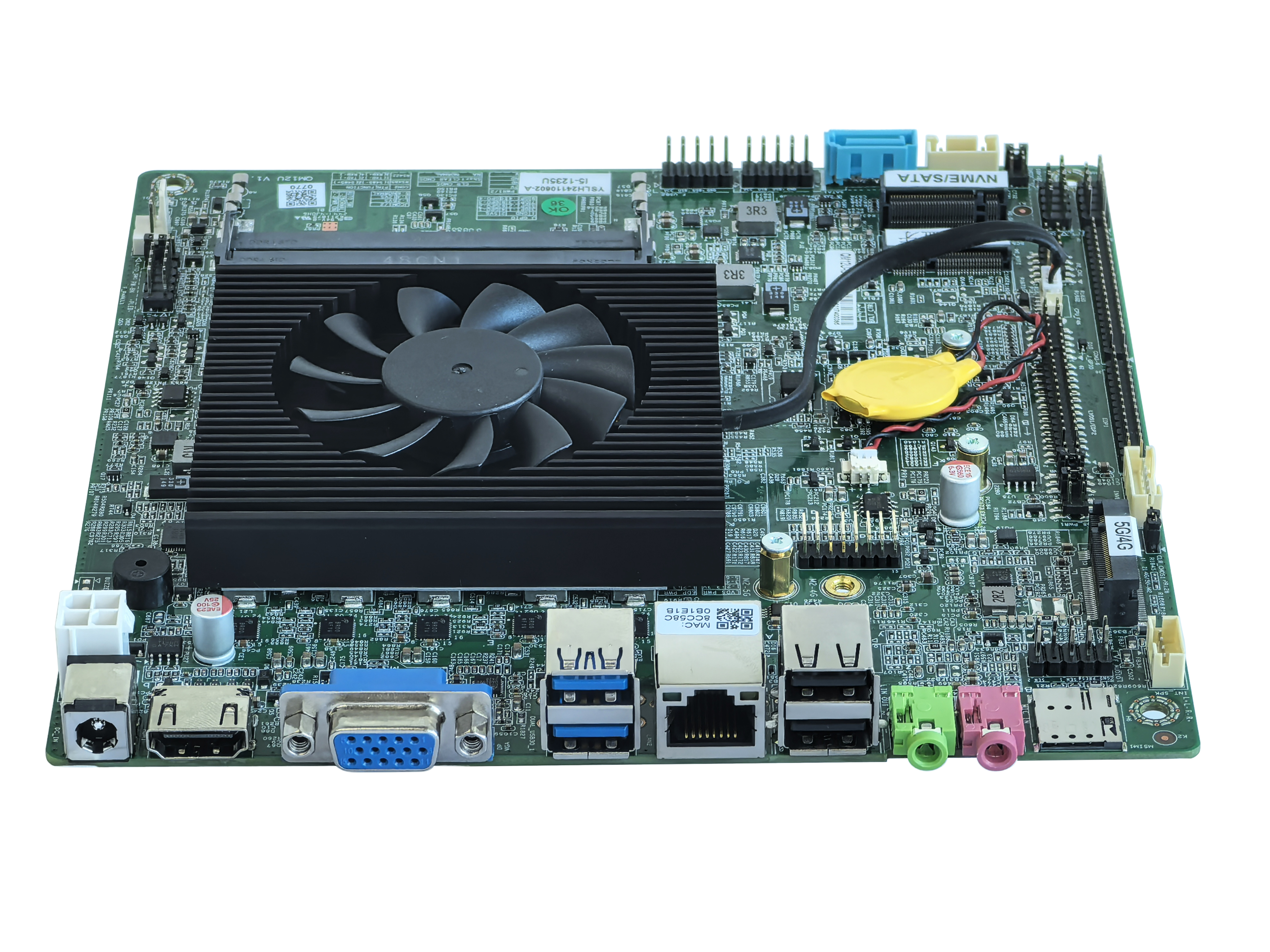 Tablero principal ddr4 Mini Itx con In-tel 12th Gen UPH series 13 15 17 2 * DDR4 RAM M.2 SSD HD-MI DP 4K Hlgh y calidad estable