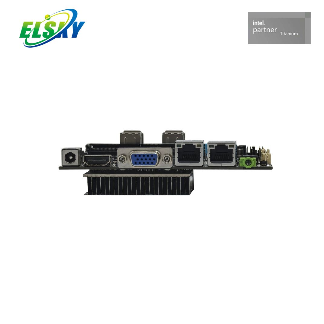 넓은 전압 산업용 보드 12-24V 12세대 4K HDMI M.2 SSD 옵션 듀얼 LAN 