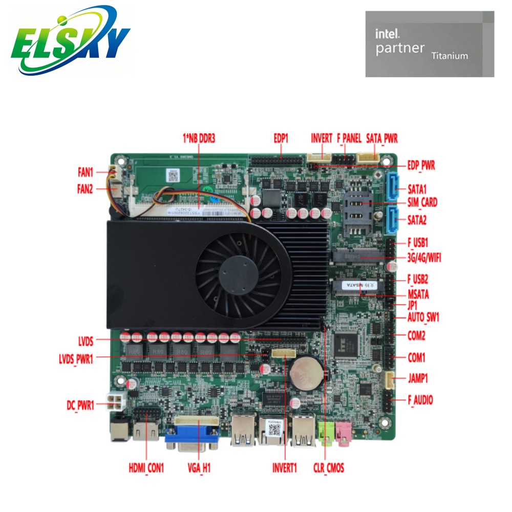China Fabricante Placa-m&atilde;e Mini-itx Intel 2&ordf; e 3&ordf; Gera&ccedil;&atilde;o CPU DDR3 Mem&oacute;ria Mini-pcie SSD EDP HDMI