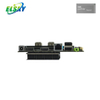 넓은 전압 산업용 보드 12-24V 12세대 4K HDMI M.2 SSD 옵션 듀얼 LAN 