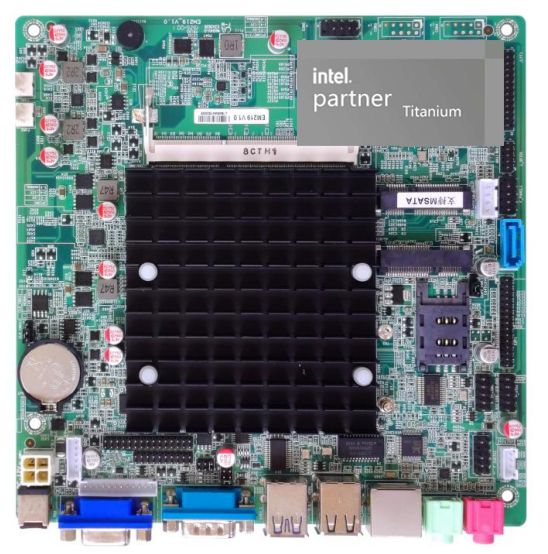 Windows 10, Windows 8, Windows 7, Linux용 Intel CPU J1800 J1900 RJ45-LAN VGA LVDS EDP가 탑재된 저렴한 마더보드