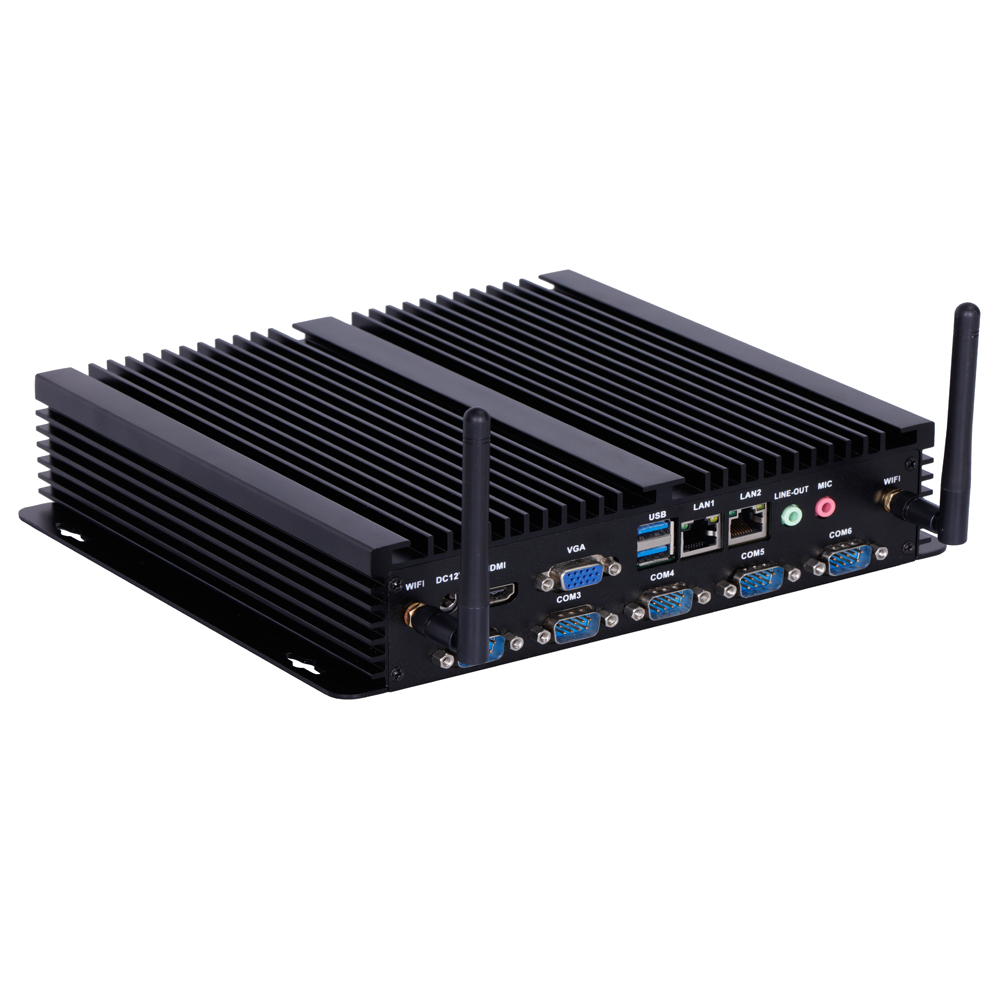 Ordenador Industrial Pc I3-6100U/i5-6200U/i7-6500U 2*SO-DDR3L/1600/1866 Max.16GB HD-MI VGA LVDS 2*SATA3.0/1*MSATA3.0/1000M Lan