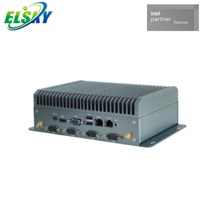 Mini PC industrial sin ventilador con CPU Intel de 8.&ordf; generaci&oacute;n y 6 puertos COM