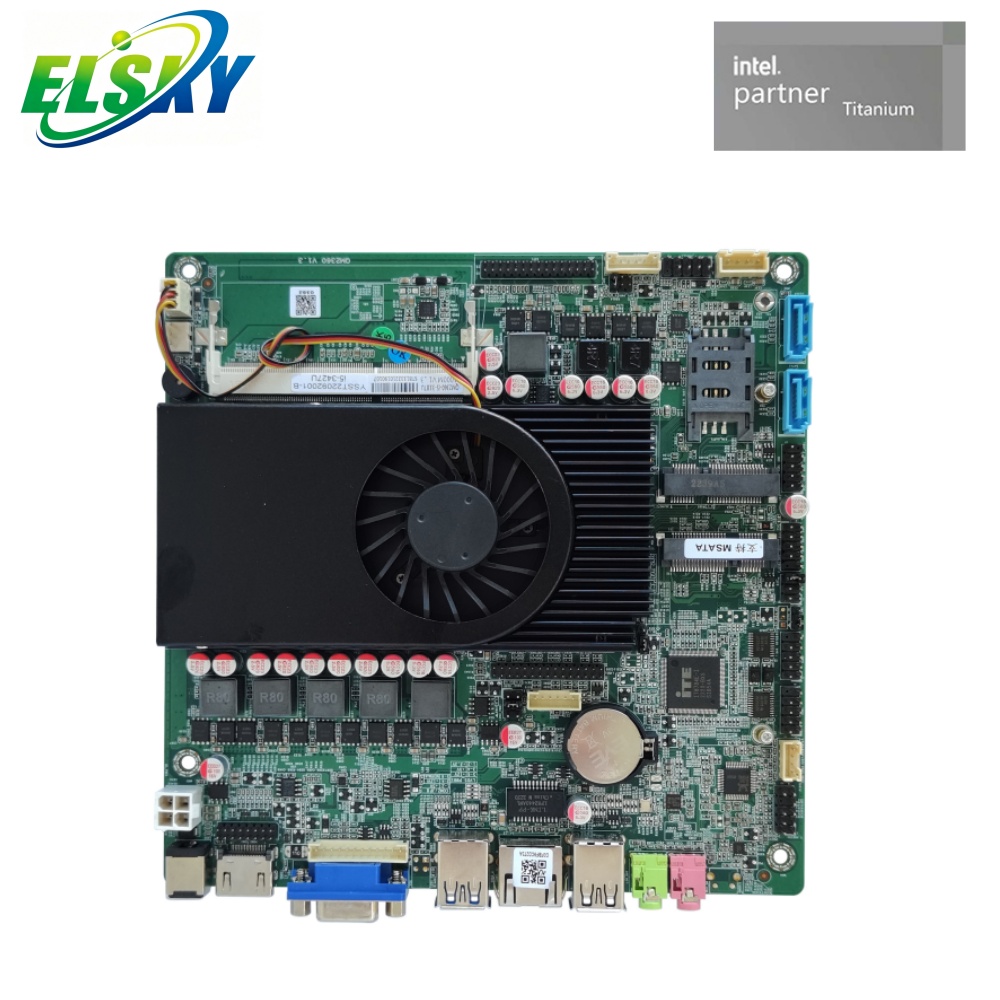 China Hersteller Mini-ITX Motherboard Intel 2. und 3. Generation CPU DDR3 Speicher Mini-PCIE SSD EDP HDMI