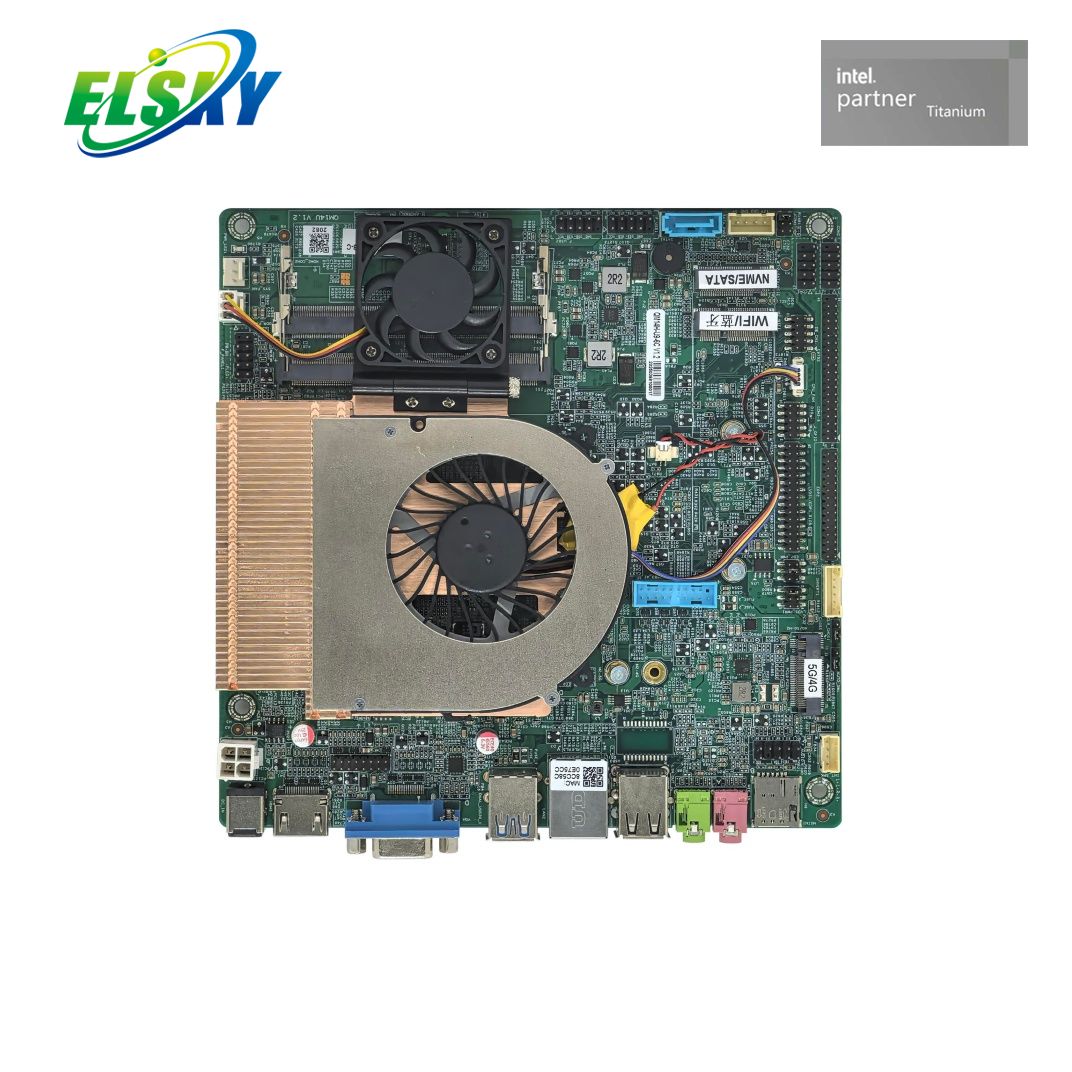 Carte m&egrave;re mini-itx 14e g&eacute;n&eacute;ration s&eacute;rie Ultra U/H Meteor Lake DDR5 4K HDMI M.2 pour les applications industrielles