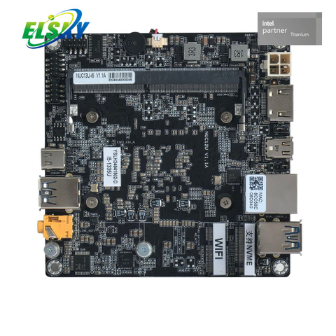 Mini placa base de 100x100 mm 13.a generaci&oacute;n DDR4 4K HDMI tipo C M.2 para uso industrial