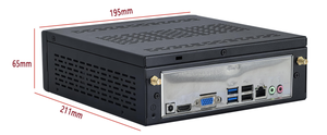 Mini Pc com CPU Intel Comet Lake de 10&ordf; gera&ccedil;&atilde;o: I3-10110U 、 I5-10210U 、 I7-10510U 2COM 2LAN 4USB 4K HDMI 2K VGA etc.