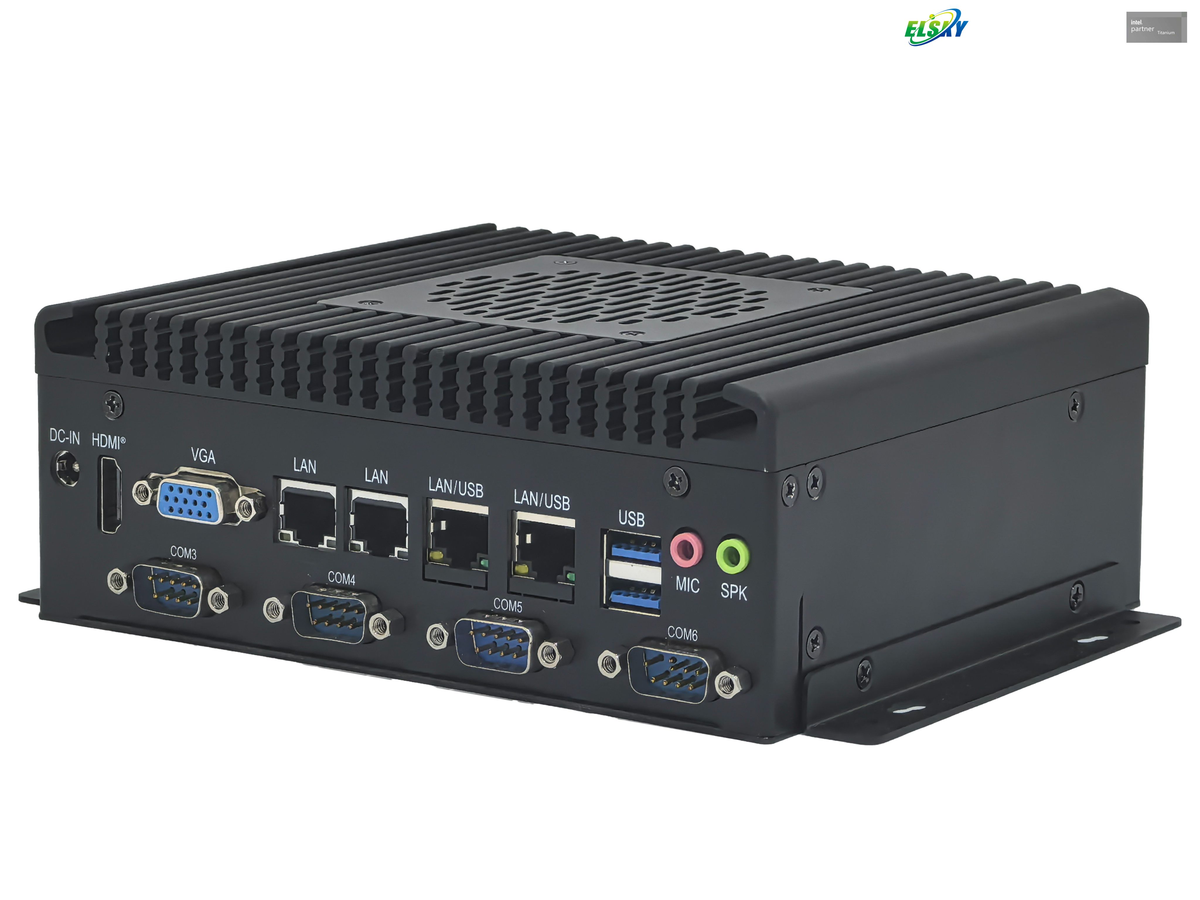 PC industriel SPC413F 4 pouces avec ventilateur 4&egrave;me-13&egrave;me pour petite structure en option, bonnes performances