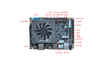3,5-Zoll-Motherboard mit 12. und 13. Generation U/P/H i3, i5, i7, i9 4K HD-MI 2K VGA LVDS f&uuml;r industrielle Steuerung, KIOSK, mehrere Bildschirme