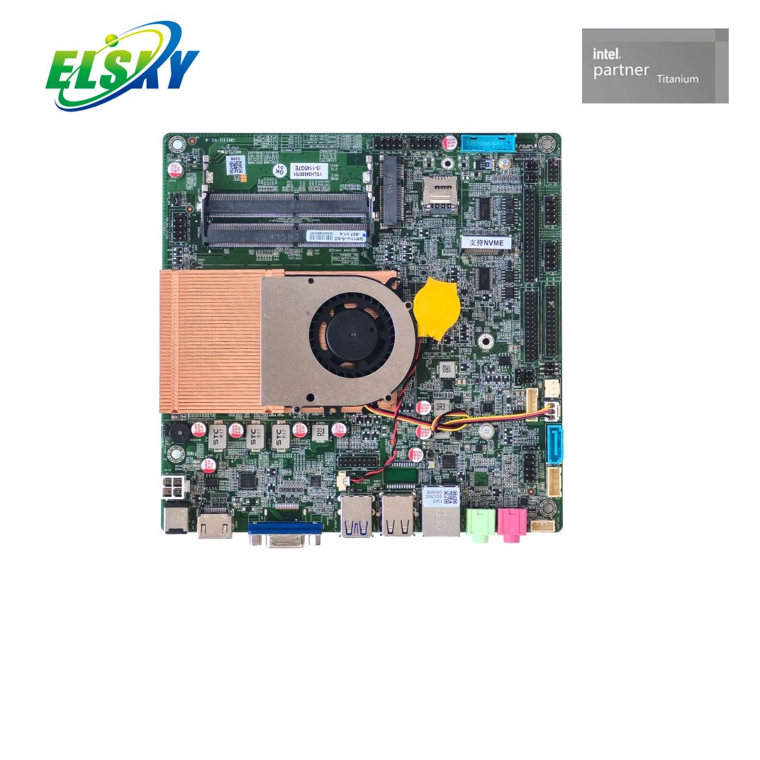  산업용 Mini-ITX 마더보드 11세대 Tiger Lake 4K HDMI 듀얼 LAN M.2 Type-C