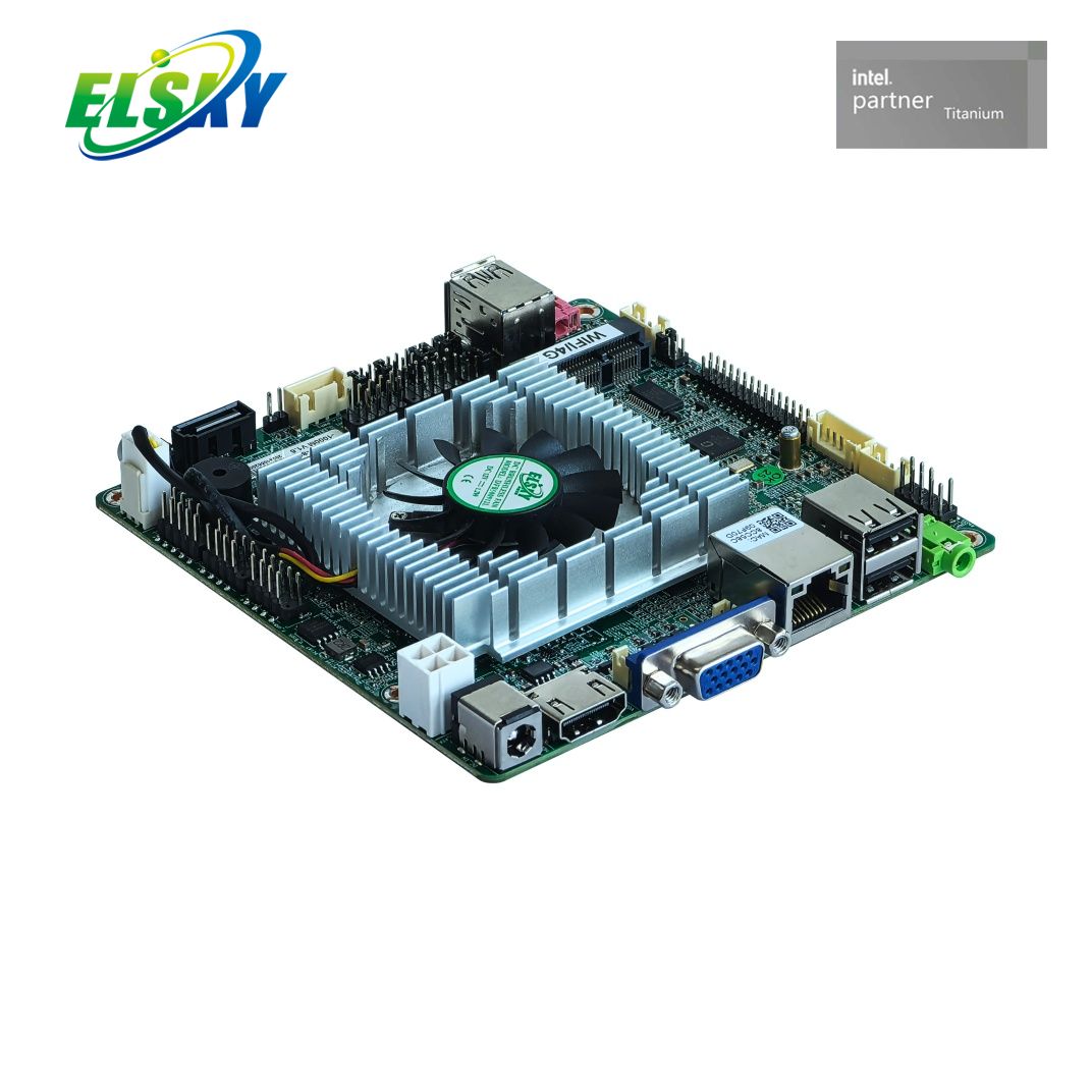 Placa Industrial Intel Bay Trail J1900 Quad Core DDR3 8GB MSATA Mini-PCIe WiFi 4G Embutido