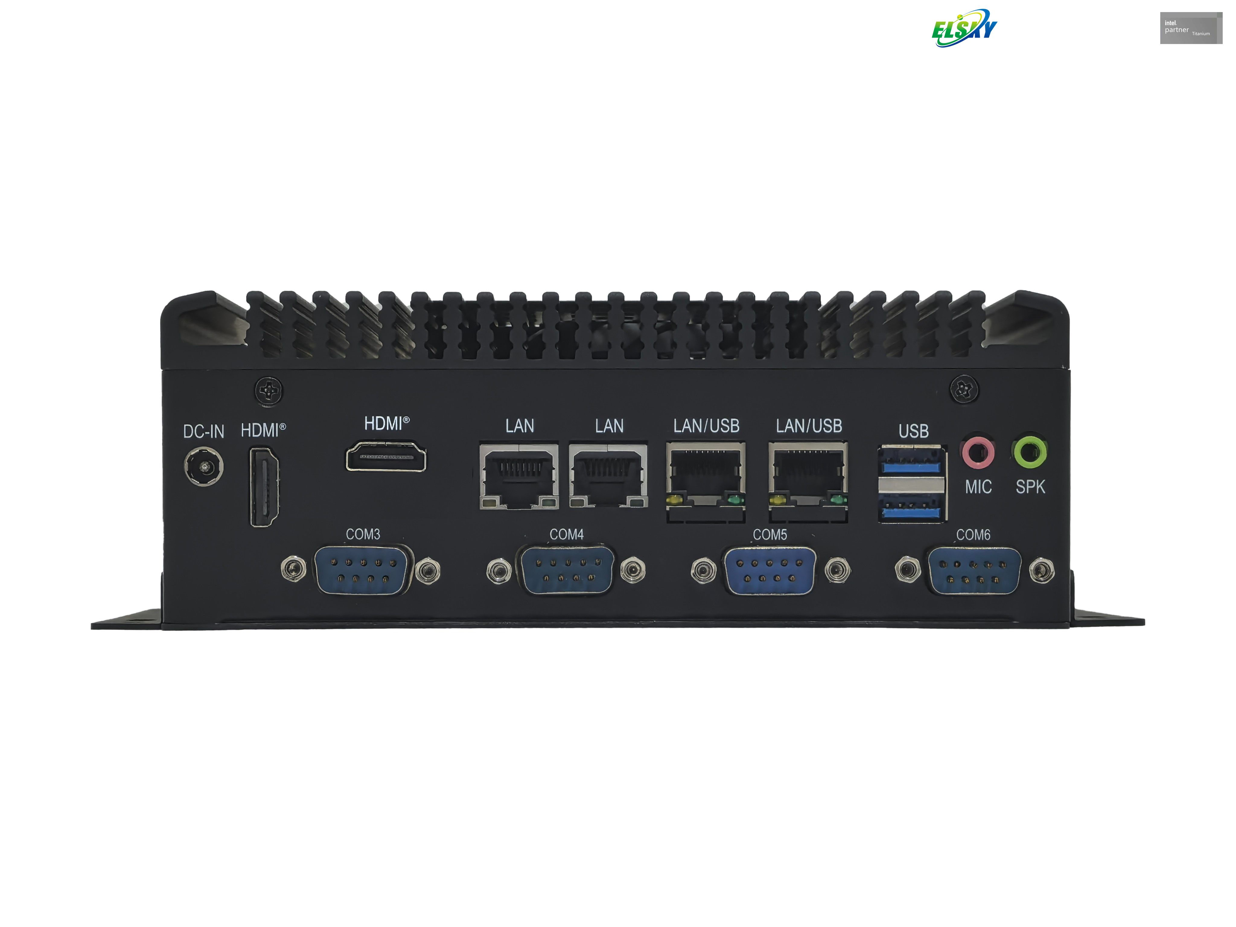 PC industriel SPC413F 4 pouces avec ventilateur 4&egrave;me-13&egrave;me pour petite structure en option, bonnes performances