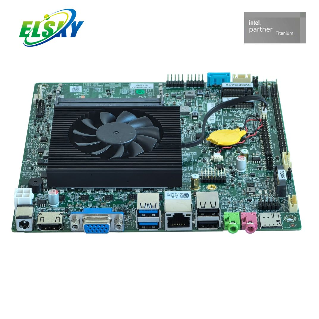 Placa-m&atilde;e industrial 12&ordf; gera&ccedil;&atilde;o Alder Lake 4K HDMI DDR4 64GB M.2 para venda