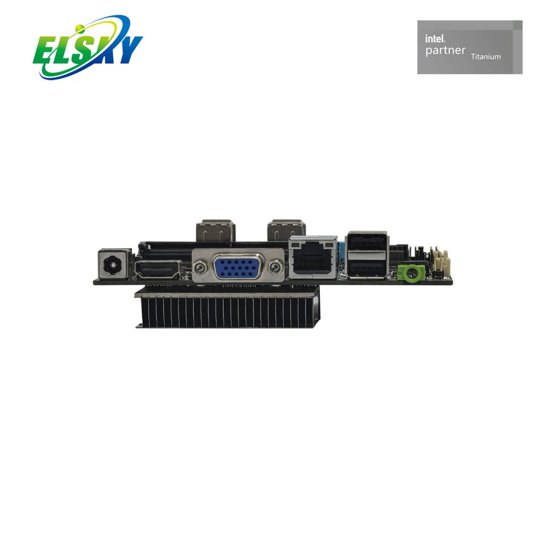 넓은 전압 산업용 보드 12-24V 12세대 4K HDMI M.2 SSD 옵션 듀얼 LAN 